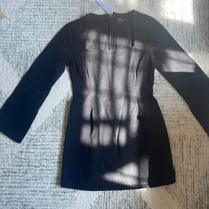 Black jean dress asos